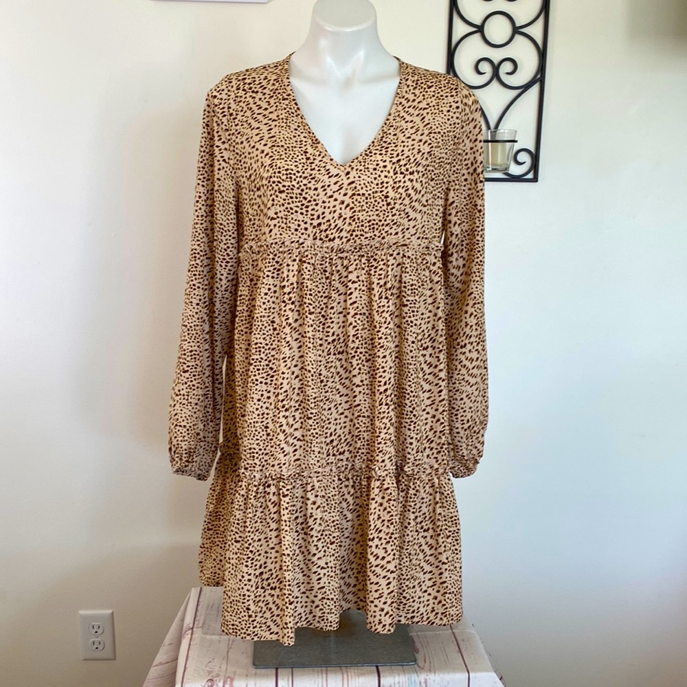 SHEIN animal print Women’s dress size Lg